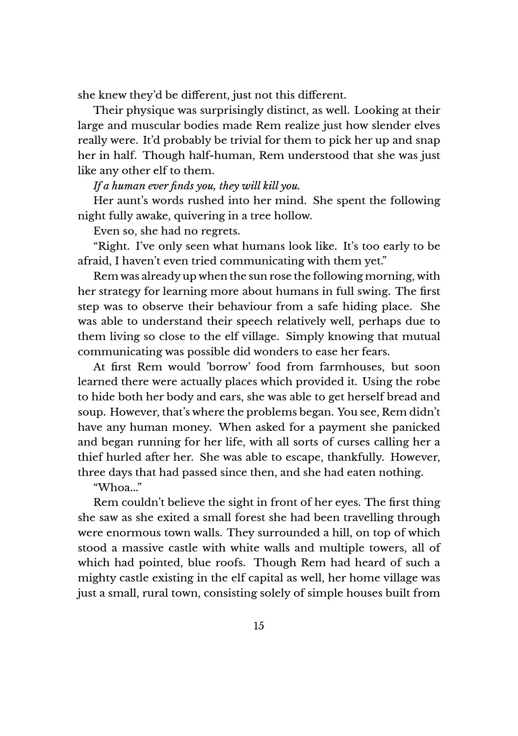 Yuri Elf to Norowareta Hime | A Lesbian Elf and a Cursed Princess Ch. 1