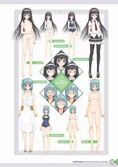 Kanojo x Kanojo x Kanojo Happoubi Jin Artworks