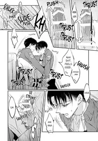 (Dai 3 Kai Hekigai Chousa Haku) [Satoukibi (Amesusu)] Toaru Shinpei no Warm Up | The Warm Up of a Certain Recruit (Shingeki no Kyojin) [English] [humanitys sassiest]