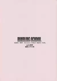 (SC24) [AKABEi SOFT (Alpha)] RUNBLING SCHOOL 003 (School Rumble)