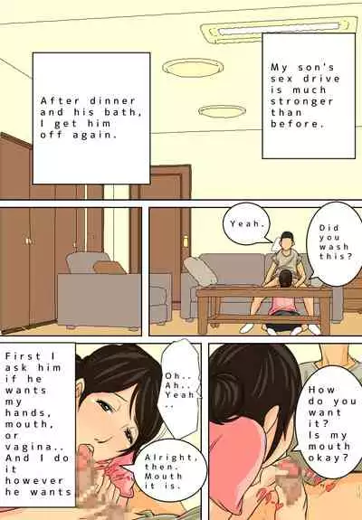 [Natsume Benkei] Nichijou-teki ni Okaa-san ni Dasu Seikatsu | Cumming In Mom Daily [English]