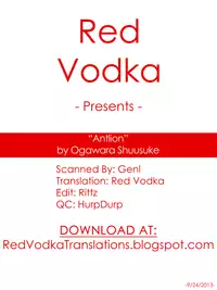 [Ogawa Shuusuke] Usuba Kagerou | Antlion (COMIC MUJIN 2013-09) [English] =Red Vodka=