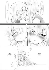 (SC62) [Cloud Palette (Kuroyume Naoto, Akanagi Youto)] kiss or kiss? (Touhou Project) [English] {Yuri Reviews + Mai88}