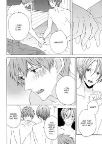 (Renai Jiyuugata! Osaka Taikai 2) [kiri (Fami)] Unmei Ja Nai Hito (Free!) [English] [yefione]