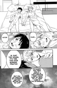 (C91) [mekkyaku mayim (Matsumoto)] Isshoni neyou yo Kobuta-chan (Yuri!!! on ICE) [English] [Piejin]