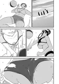 [Otokonoko to Onnanoko (Sasaki Saki)] Akogare no Senpai ni ~Hadaka no Rankou Beach!~