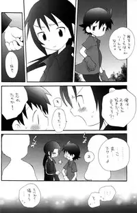 (C66) [KuruGuru DNA (Hoshiai Hilo)] Kemu Haku Ryuu no yo na Akari ga Mieru (Digimon Frontier)