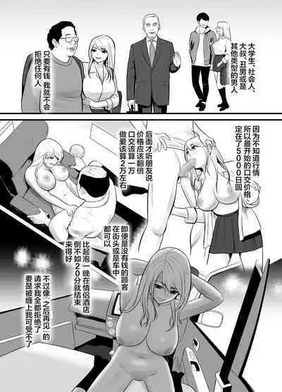 Enkou Gal Bitch ga Hentai Oji-san ni Hamacchatta Hanashi