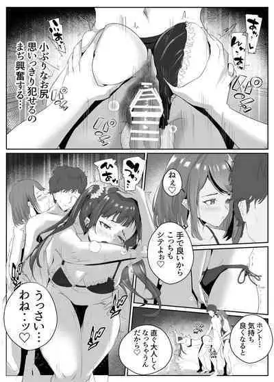 Dosukebe Zannen Bijin-tachi ni Motomerare makuru Kobikobi Amaama no Shiawase Harem Ryokou <<Hiroi Guse>>