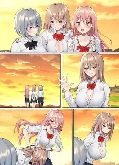 Ijimerarekko no Nekura Onna ga Jitsu wa Dohentai de Ijimekko no Ubu na Gal ni Shikaeshi o Suru Yuri 3