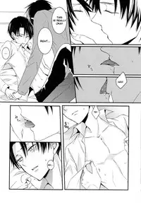 (Chousa Heidan no Renai Jijou 2 R18) [UNAP! (Maine)] Kare to Kare no Renai Jijou (Shingeki no Kyojin) [English] [MOY Moe Scanlations]