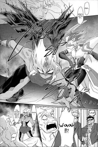 (Sennen Battle Phase 14) [Poco Poco (Shachoo, yuduko)] Ankokugai no Boss wa Kodomo ga Osuki... no You desu (Yu-Gi-Oh! ZEXAL) [English] {Hennojin}