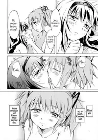 (GirlsLoveFestival 8) [peachpulsar (Mira)] Eien ni Anata wo Omou (Puella Magi Madoka Magica) [English] {Hennojin}