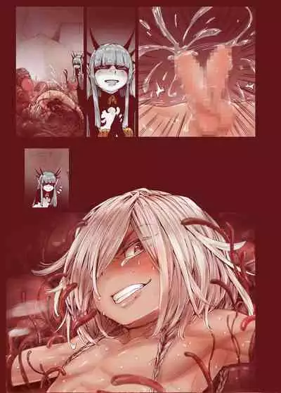 Daraku no Majo ~Shounen Yuusha to Tsurupeta Elf wa Ika ni Shite Majo ni Yabureta ka