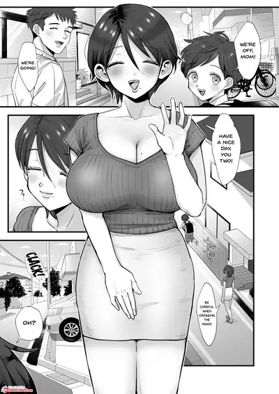 [sinistra (Eda)] Hosome Ottori Kyonyuu Mama. | A Narrow-Eyed Gentle Big-Breasted Mama [English] {Doujins.com}