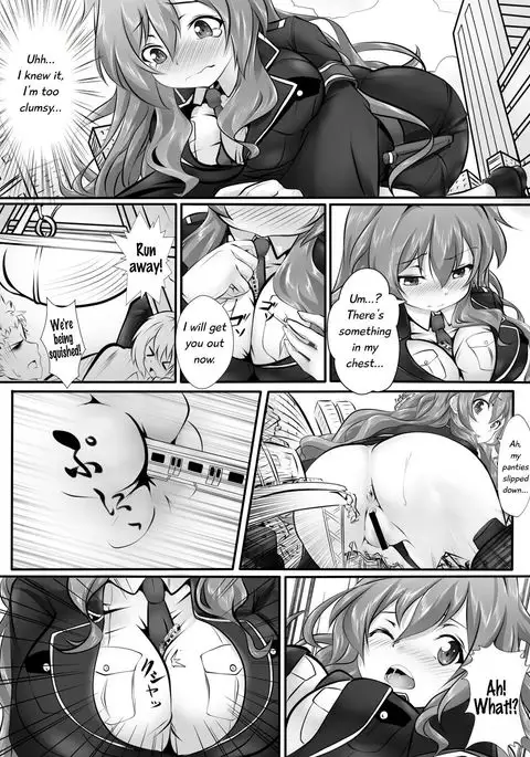 Kyodai Musume Tetsudou Kouantai - Rail Giantess!