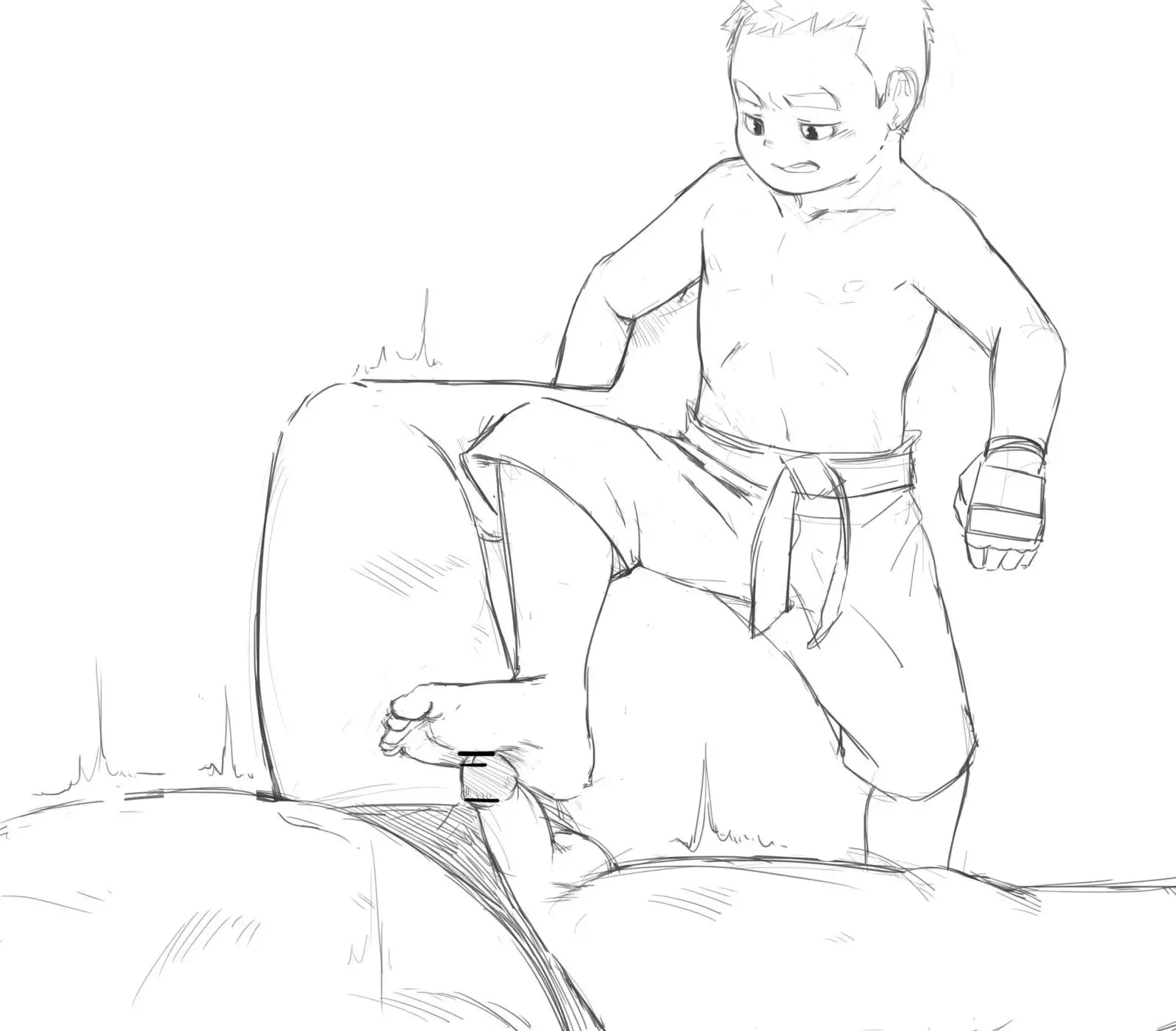 エロ格闘 Fight 1 Round 1