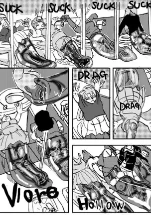 The real vore of the gaintess & Man-sucking leech fear