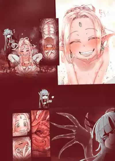 Daraku no Majo ~Shounen Yuusha to Tsurupeta Elf wa Ika ni Shite Majo ni Yabureta ka