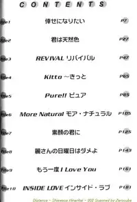 [DISTANCE] Shiawase Ni Naritai