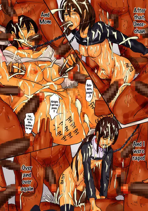 Oyako no Ori 2 - Ningen o Yameta Oyako | Mother and Daughters in a Cage 2 {doujins.com}