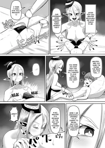 [moriya (tenkomori)] Majo to Deshi no Seikatsu | The Witch's Apprentice [English]