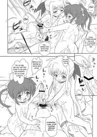 (C80) [Taikan Kyohougumi (Azusa Norihee)] Nanoha-chan to Fate-chan no Sentou Kiroku (Mahou Shoujo Lyrical Nanoha) [English] =LWB=
