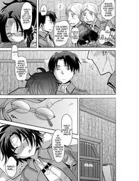 (FALL OF WALL4) [Inubaka (Matsuzono)] Shikkari shite kudasai Buntaichou. | Please take this seriously, Squad Leader. (Shingeki no Kyojin) [English] [EHCove]