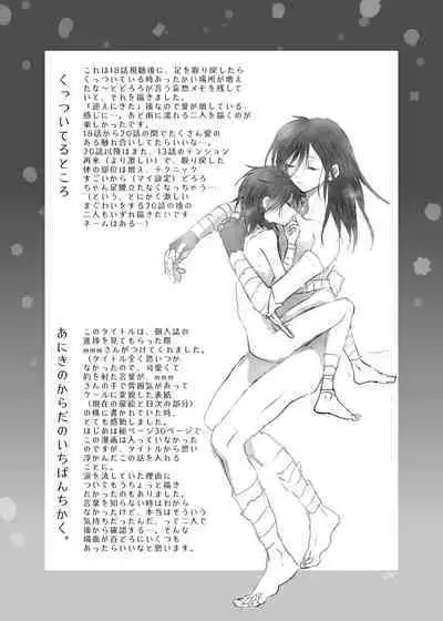 Aniki no Karada no Ichiban Chikaku.