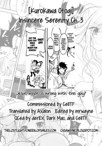 [Kurokawa Otogi] Fumajimeni Uraraka -Insincere Serenity- Ch. 1-3 [English] =TLL + CW=