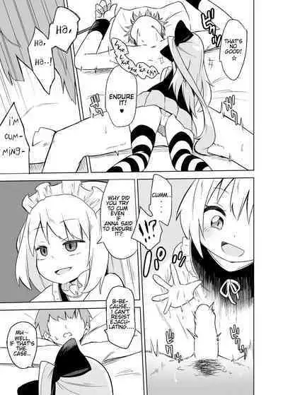 [Wabi Sabi Wasabi (Papo)] Anna-chan no Oshioki Tekoki Asobi | Anna-chan's Punishment Handjob Game [English] [Digital]