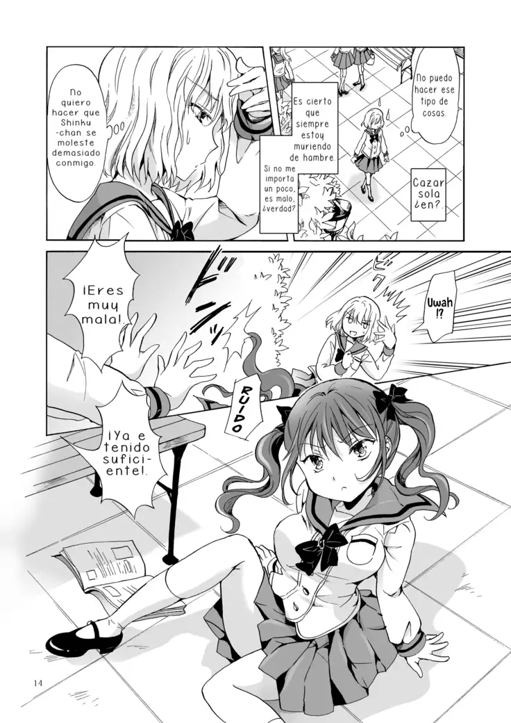 Chuu Shite Vampire Girls -Kakyuusei ni Oshioki o- | Kiss Me! Vampire Girls -Punishing a Junior-