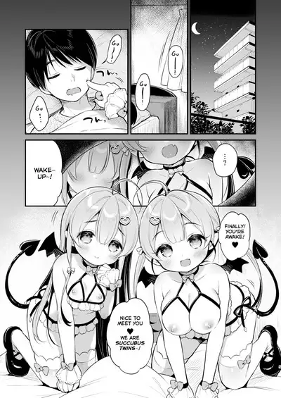 Totsugeki Futago Succubus-chan | Attack of Succubus Twins