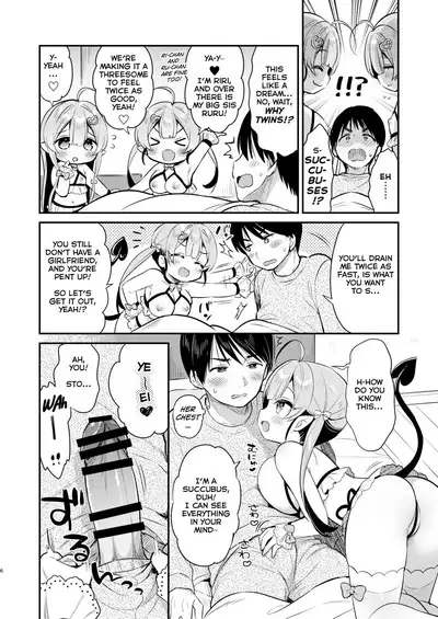 Totsugeki Futago Succubus-chan | Attack of Succubus Twins