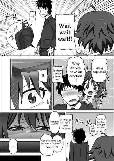 [Mitari Gakuen (Nush)] Kouhai no Ashi de Gachi Boki Shite Hazukashikunainsu ka? Wara | Aren't You Ashamed of Getting a Boner from Your Junior's Feet? LOL [English] [Digital]