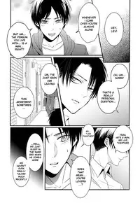 (Chousa Heidan no Renai Jijou 2 R18) [UNAP! (Maine)] Kare to Kare no Renai Jijou (Shingeki no Kyojin) [English] [MOY Moe Scanlations]