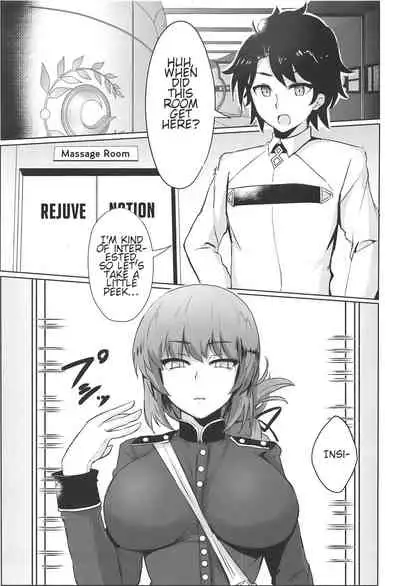 (COMIC1☆15) [Vivido (Kumasaku Tamizou)] Dosukebe Fuchou no Seikan Sakusei Massage | Sex with the Perverted Head Nurse - Semen-Squeezing Massage (Fate/Grand Order) [English] [Kagamin]
