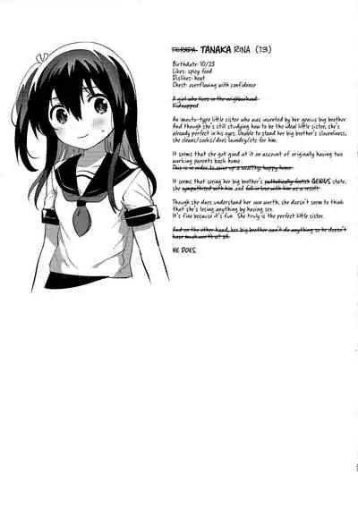 (C99) [squeezecandyheaven (Ichihaya)] Tsukurou! Risou no Imouto | Let's Make The Ideal Little Sister! [English] {Doujins.com}