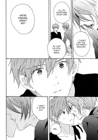 (Renai Jiyuugata! Osaka Taikai 2) [kiri (Fami)] Unmei Ja Nai Hito (Free!) [English] [yefione]