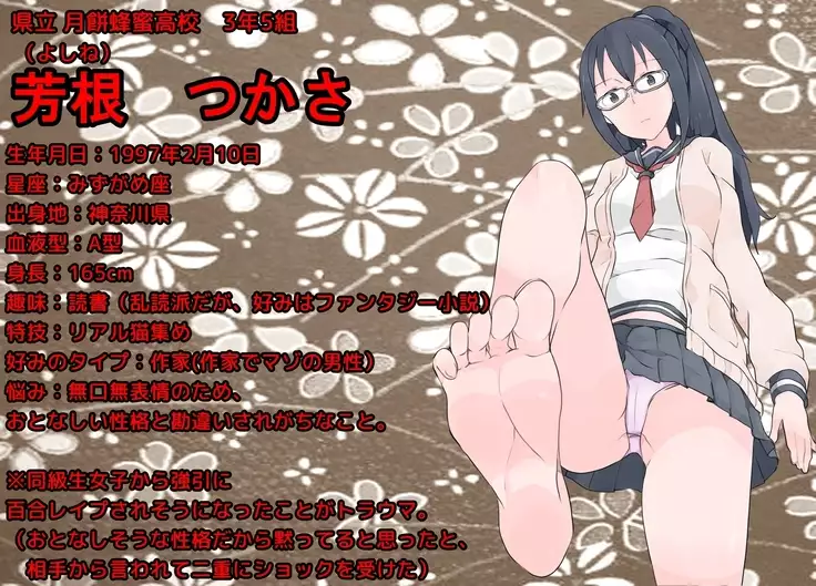 Yoshine Tsukasa wa, kuzurenai.