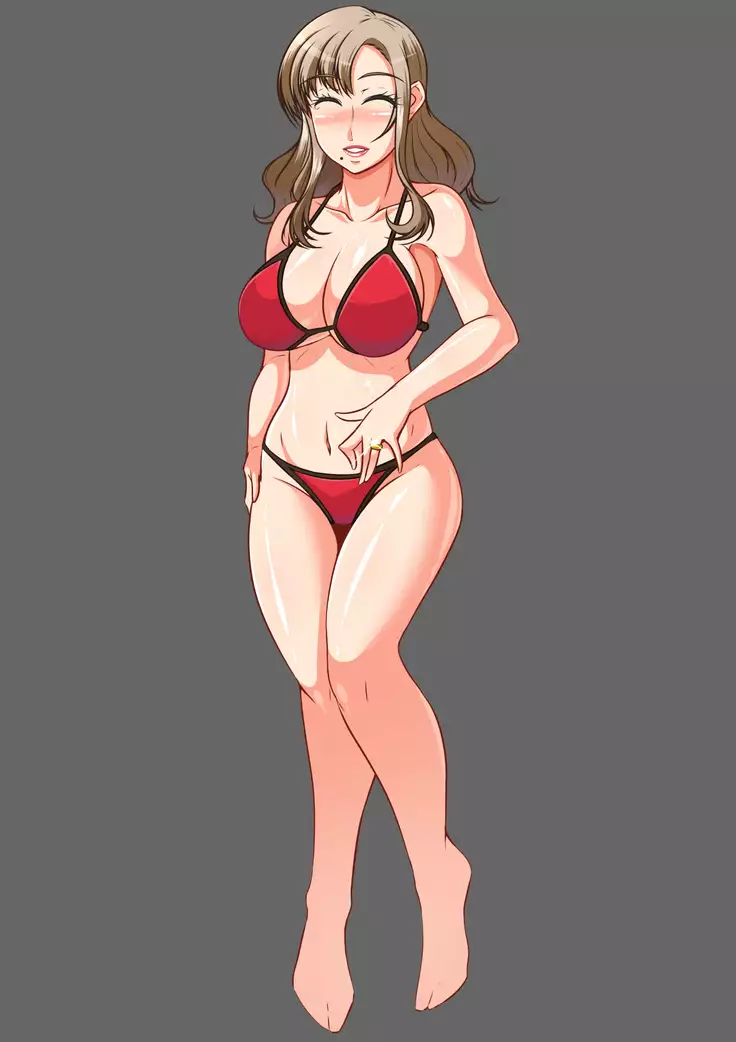 Hitozuma Mikiko-san Yarimoku Beach Taiken-dan