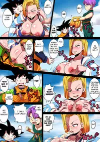 [Yuzuponz (Rikka Kai) SHOTACON HOLE Shinkon Hitozuma 18-gou no Tsukinai Seiyoku (Dragon Ball Z) [English] [Fated Circle] [Digital]