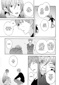 (Renai Jiyuugata! Osaka Taikai 2) [kiri (Fami)] Unmei Ja Nai Hito (Free!) [English] [yefione]