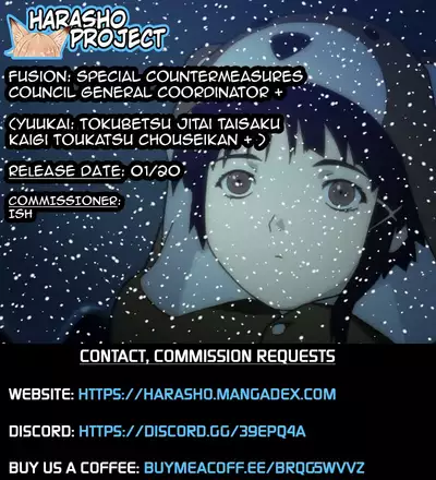 Yuukai: Tokubetsu Jitai Taisaku Kaigi Toukatsu Chouseikan + | Fusion Special Countermeasures Council General Coordinator +