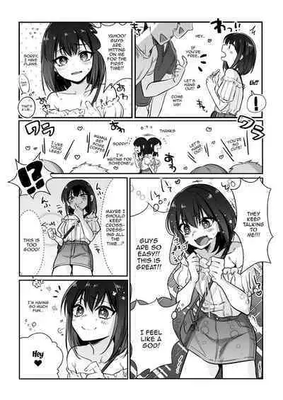 Shoshinsha Josou Danshi o Mesuochi Sasetemita! | I Tried Making a Beginner Crossdresser Into My Bitch!