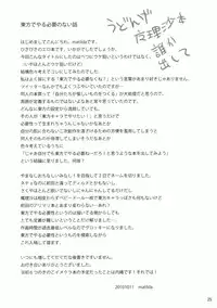 (Kouroumu 6) [MATILDA] Kore Touhou de Yaru Hitsuyou Naku ne? (Touhou Project)