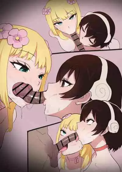 [Giga] Kohaku x Yuzuriha Ibara ni Toraerare Seishori Tsuma ni (Dr. STONE)