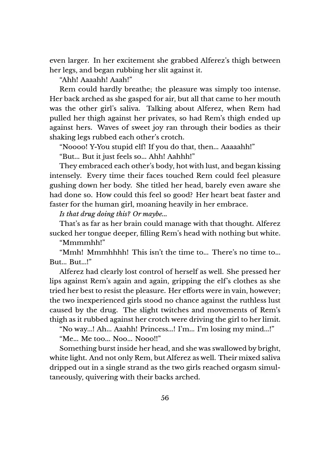 Yuri Elf to Norowareta Hime | A Lesbian Elf and a Cursed Princess Ch. 1