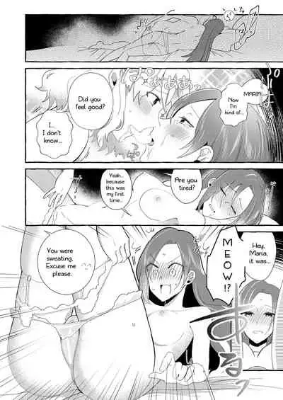 [Yuribatake Bokujou (Kon)] The heroine of the damsel-in-distress game, entered a room that would catastrophe her if she didn't let her go three times (Otome Game no Hametsu Flag shika Nai Akuyaku Reijou ni Tensei shiteshimatta...) [English] [Digital]