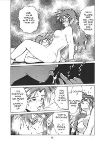 [Studio Katsudon (Manabe Jouji)] Ura Outlanders Vol.10 (Popful Mail, Keiou Yuugekitai) [English]{BIFF}